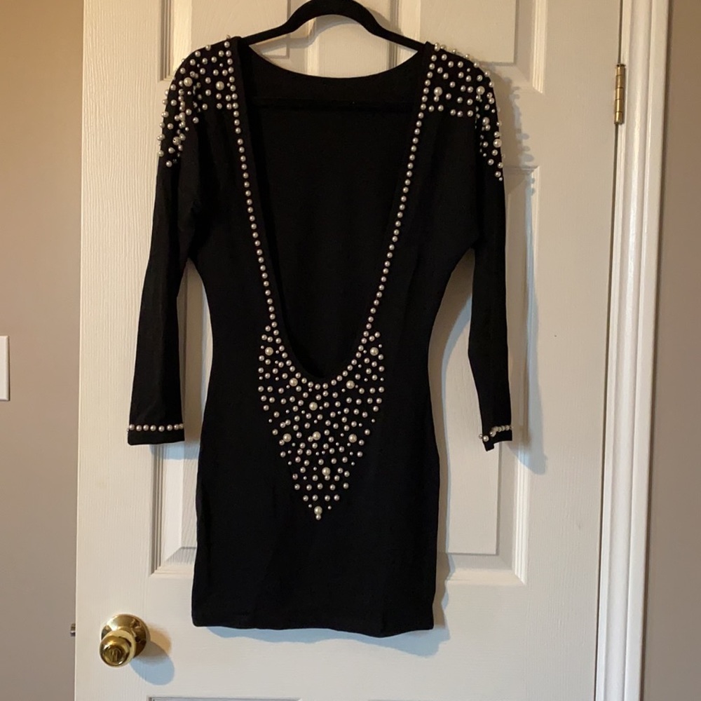 Unique beaded dress